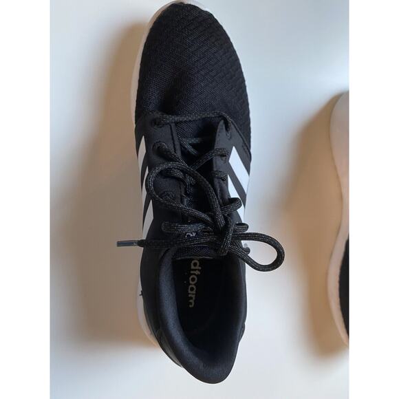 Adidas DB0275 Womens Cloudfoam Qt Racer Up Shoe-Size 7-Clean-*ONLY WORN INDOORS* - Picture 2 of 9